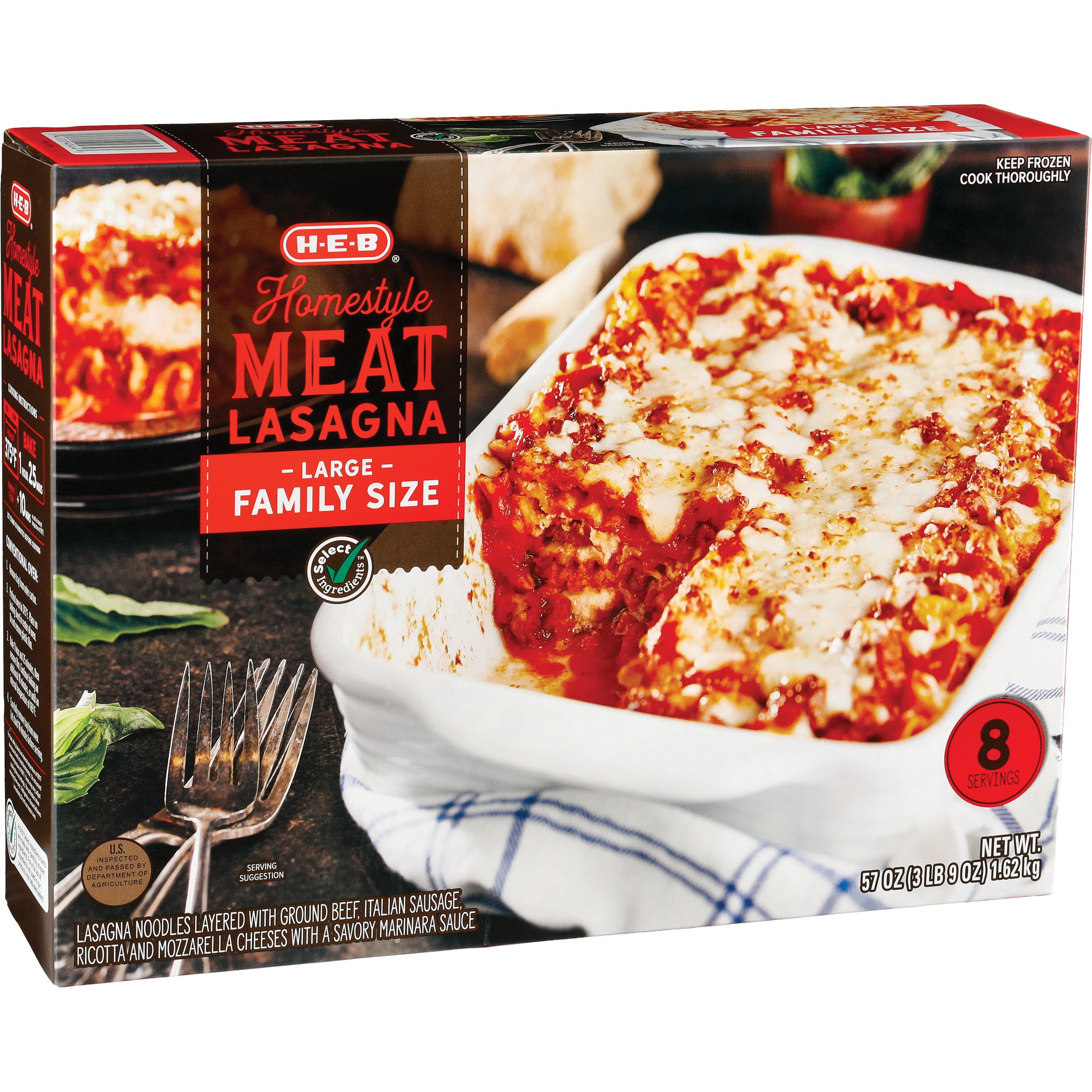 Private Selection Itatian Sausage Meat Lasagna Frozen Meal,, 56% OFF