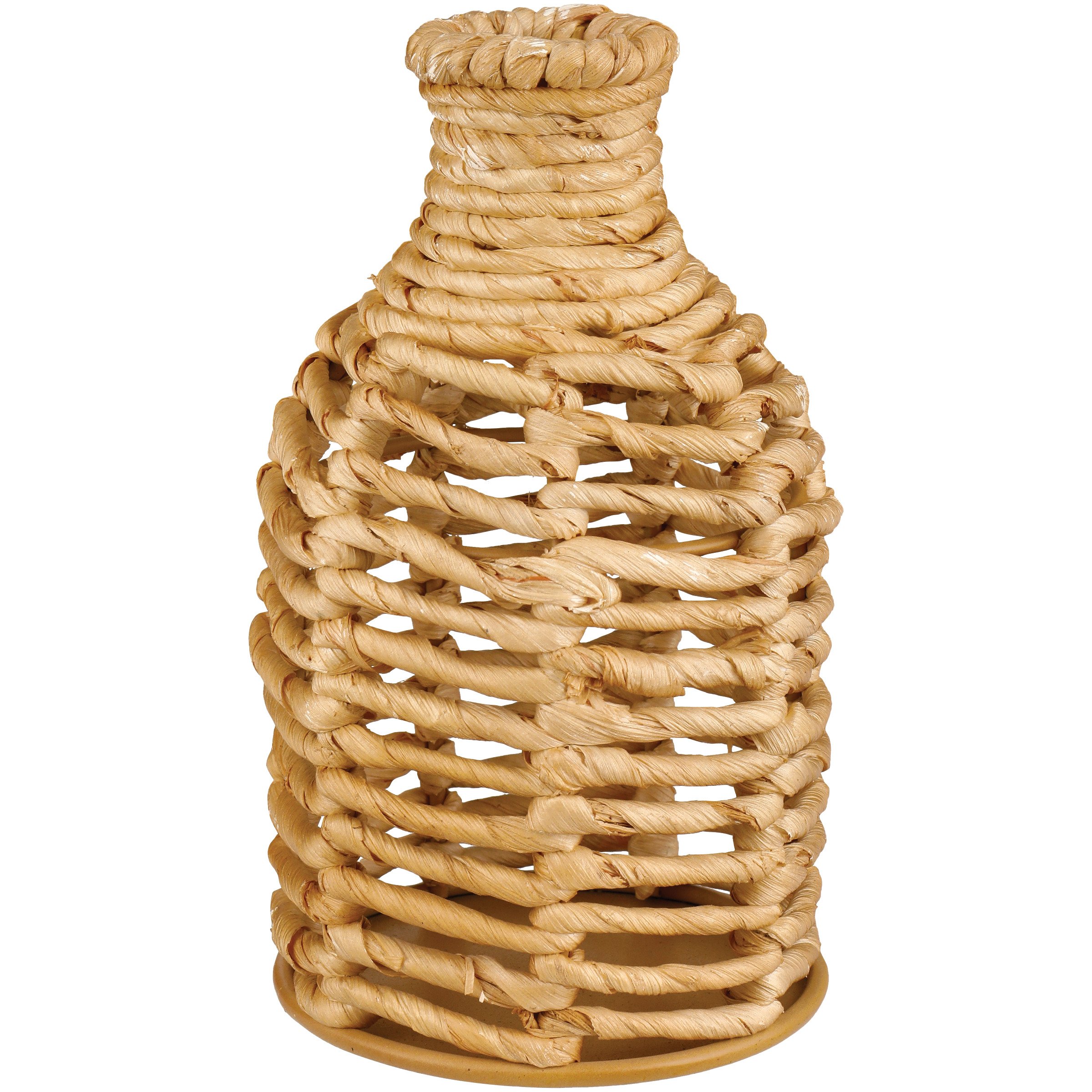 Haven + Key Small Decorative Bottle Shape Rattan Vase - Natural - Shop ...