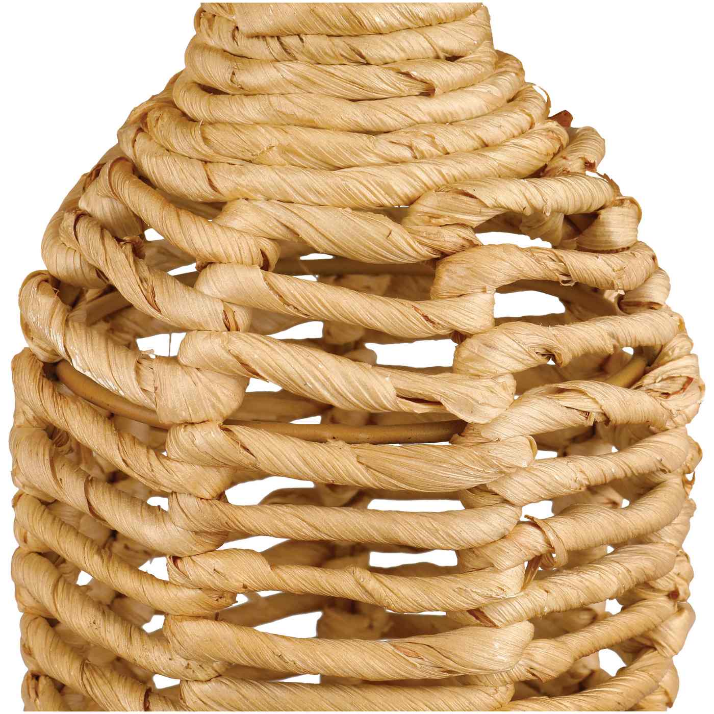 Haven + Key Small Decorative Bottle Shape Rattan Vase - Natural; image 2 of 2