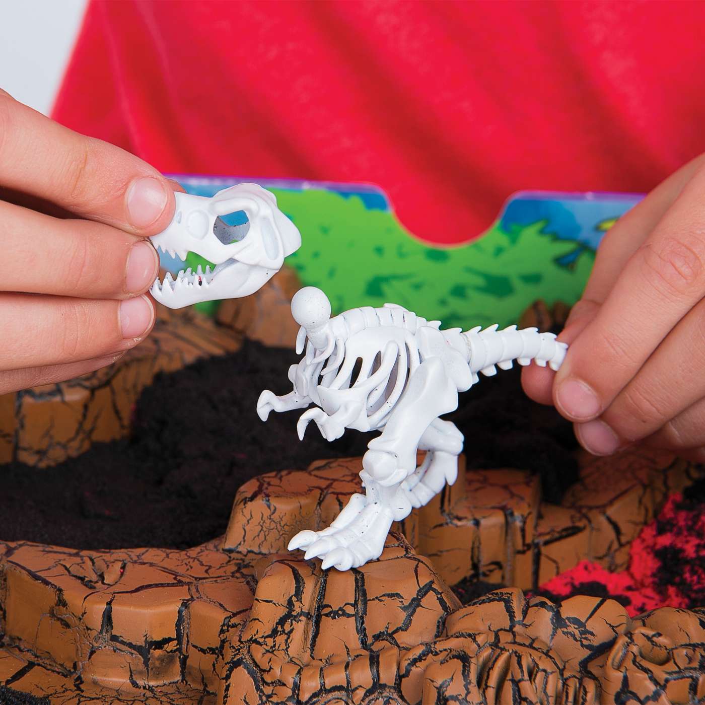 Kinetic Sand Dino Dig Playset; image 2 of 5