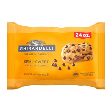 Ghirardelli Semi-Sweet Chocolate Chips, 24 oz