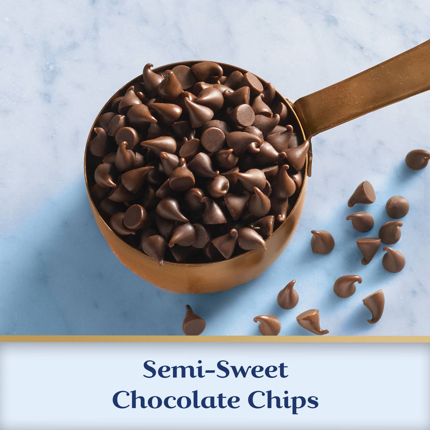 Ghirardelli Semi-Sweet Chocolate Chips; image 2 of 7