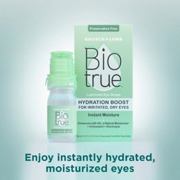 Bausch & Lomb Bio True Hydration Boost Drops, 0.33 oz