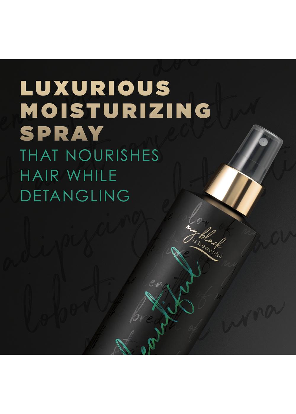 My Black Is Beautiful Moisture Luxe Detangling Spray Shop Styling