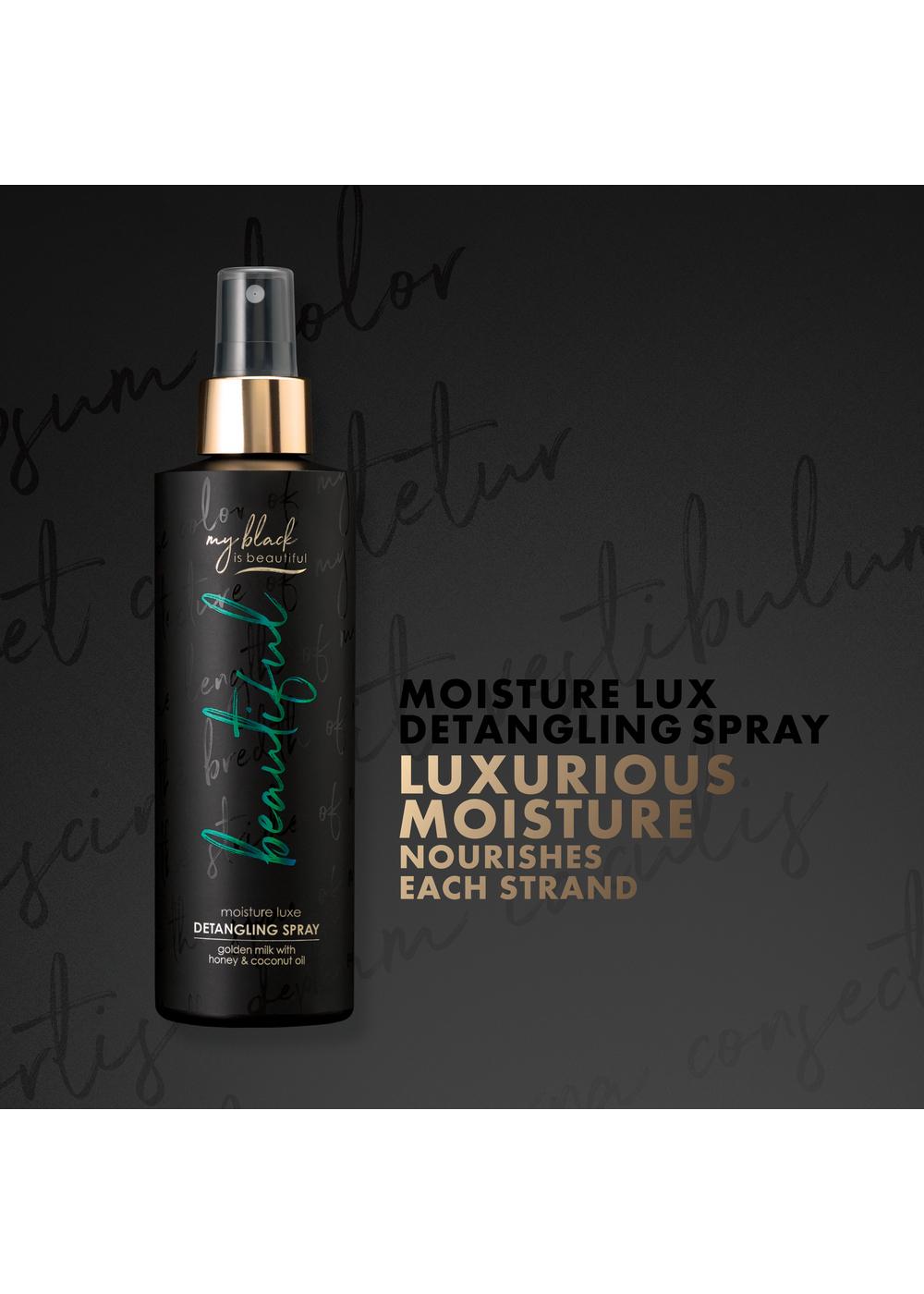 My Black Is Beautiful Moisture Luxe Detangling Spray Shop Styling