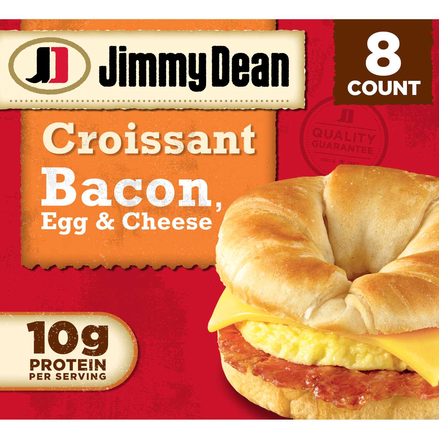 Jimmy Dean Bacon, Egg & Cheese Croissant Sandwiches; image 1 of 6