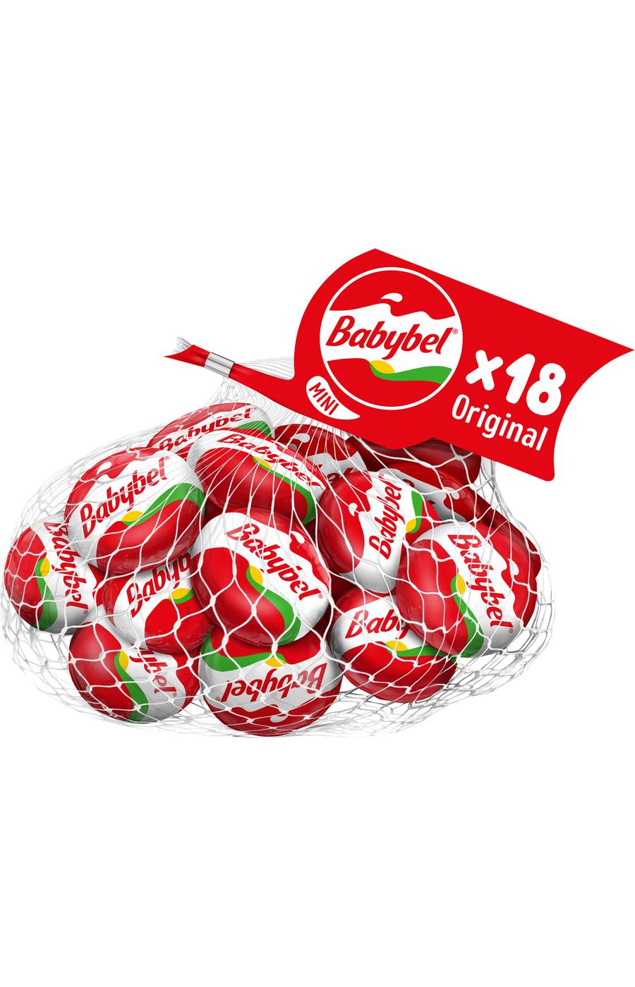 Mini Babybel Original Snack Cheese, 18ct; image 1 of 10
