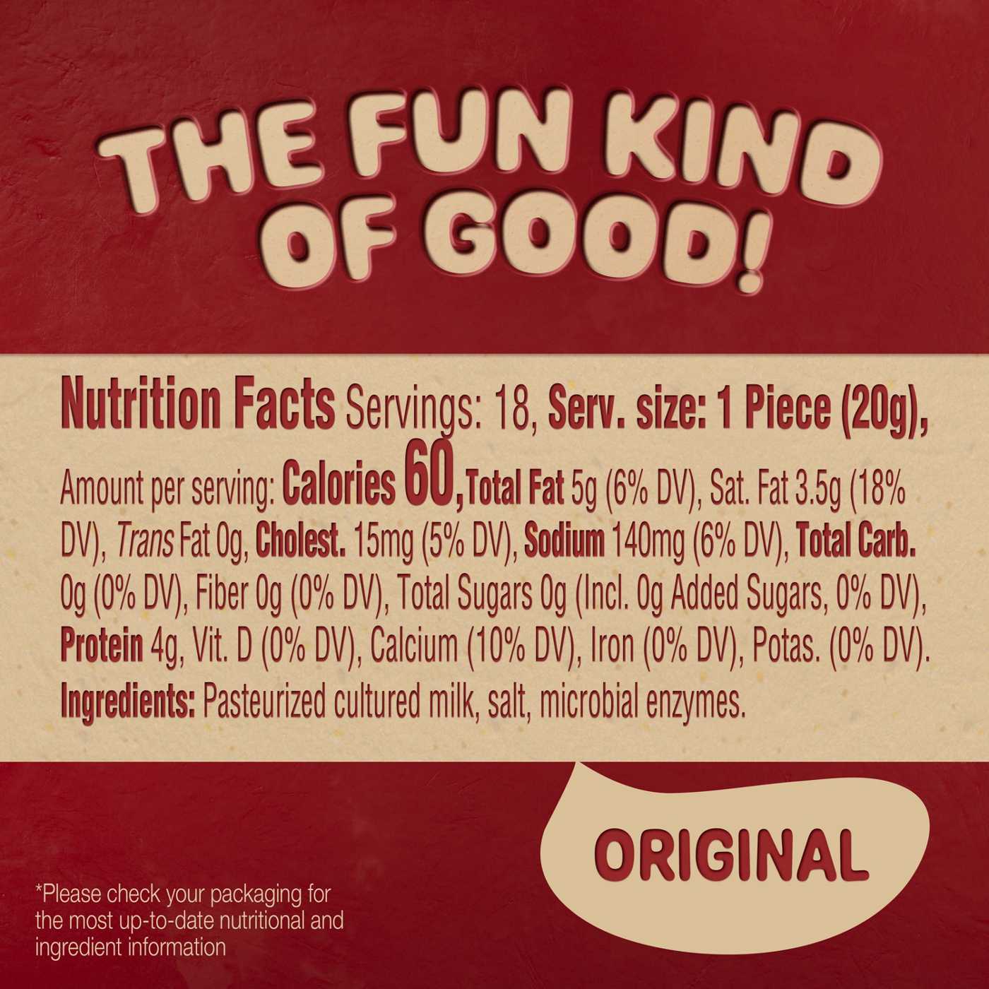 Mini Babybel Original Snack Cheese, 18ct; image 5 of 10