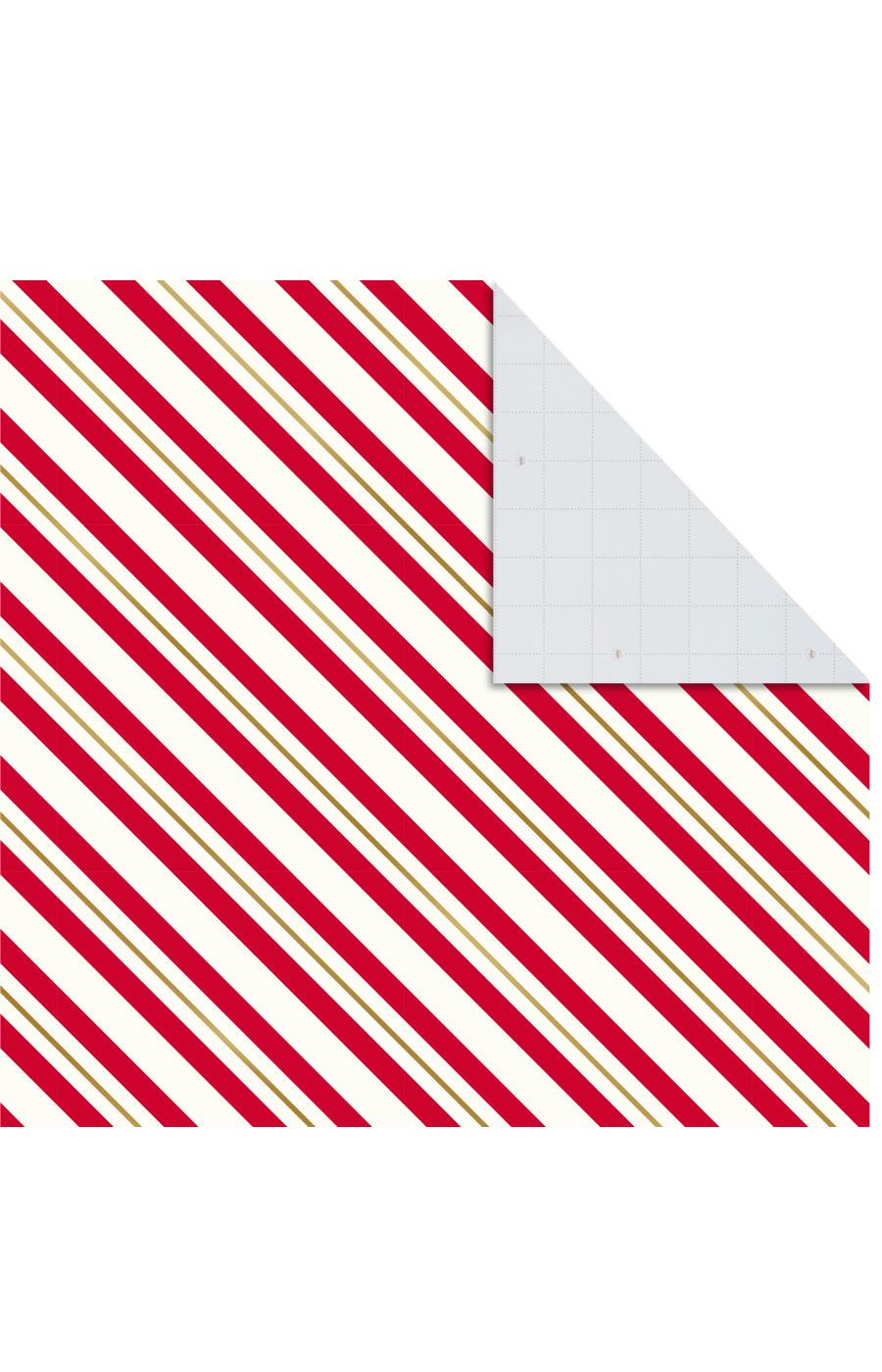 Hallmark - Hallmark, Flat Christmas Wrapping Paper Sheets (12