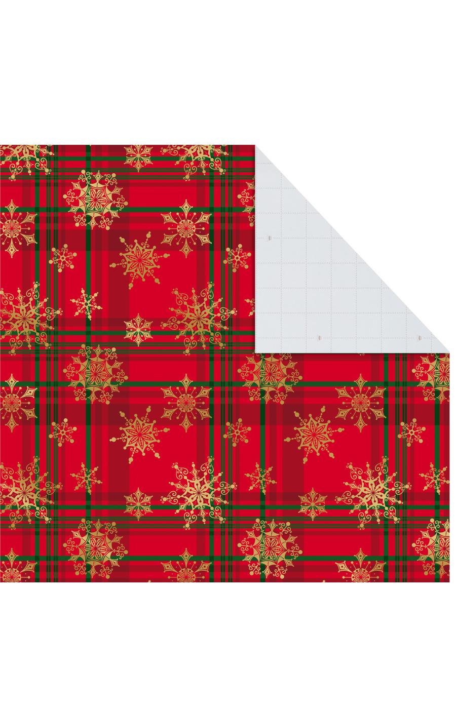 Hallmark Flat Christmas Wrapping Paper Sheets with Gift Tag Seals - #64; image 6 of 8