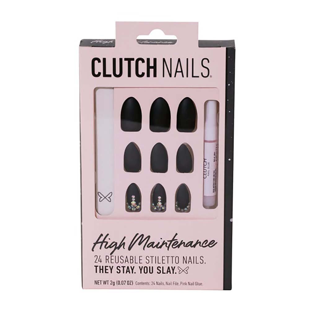 Clutch Nails PressOn Nail High Maintenance Shop Nails at HEB