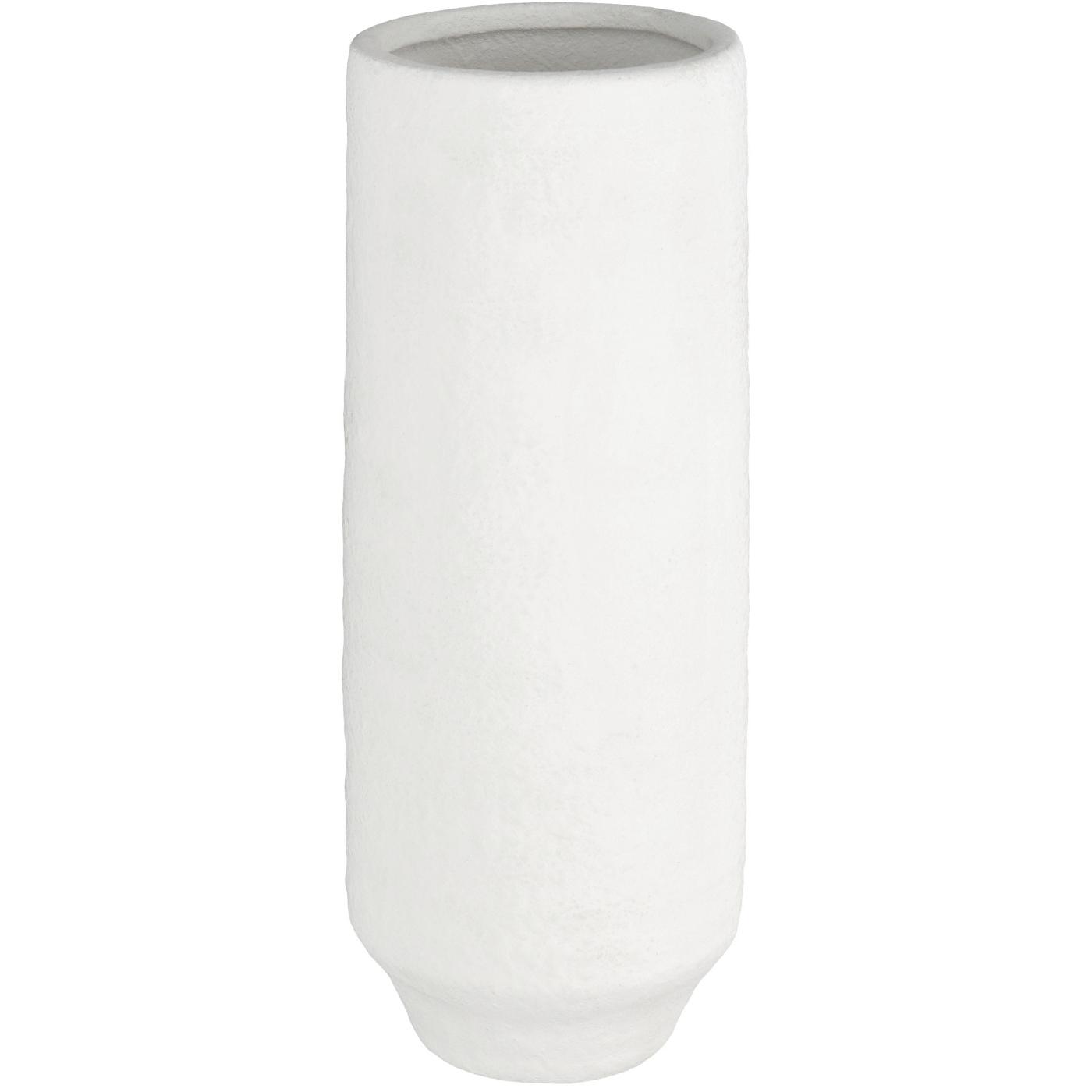 Haven + Key Large Decorative Ceramic Vase - White; image 1 of 2