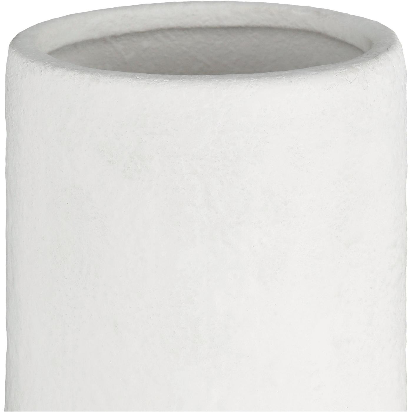 Haven + Key Large Decorative Ceramic Vase - White; image 2 of 2