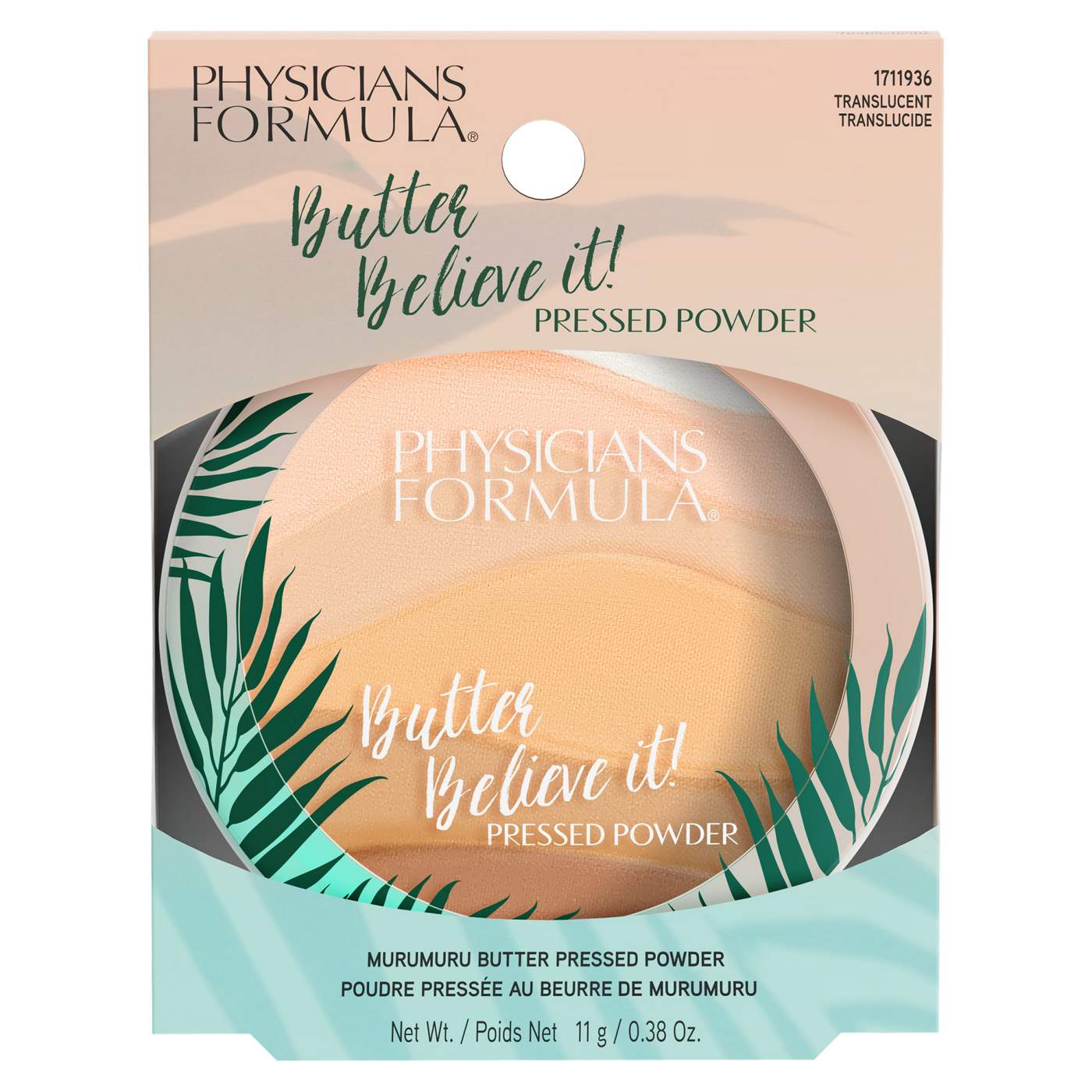 Physicians Formula Butter Believe It! Pressed Powder Translucent; image 1 of 5