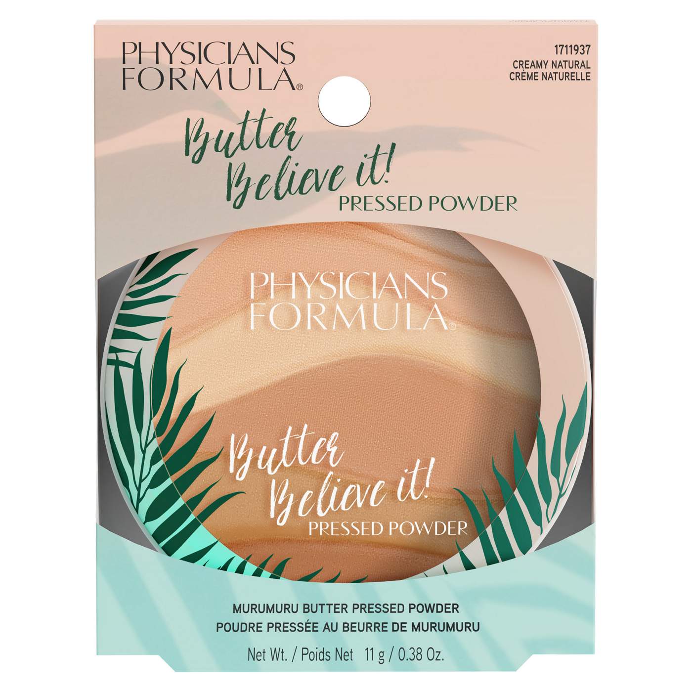 Physicians Formula Butter Believe It! Pressed Powder Creamy Natural; image 1 of 5