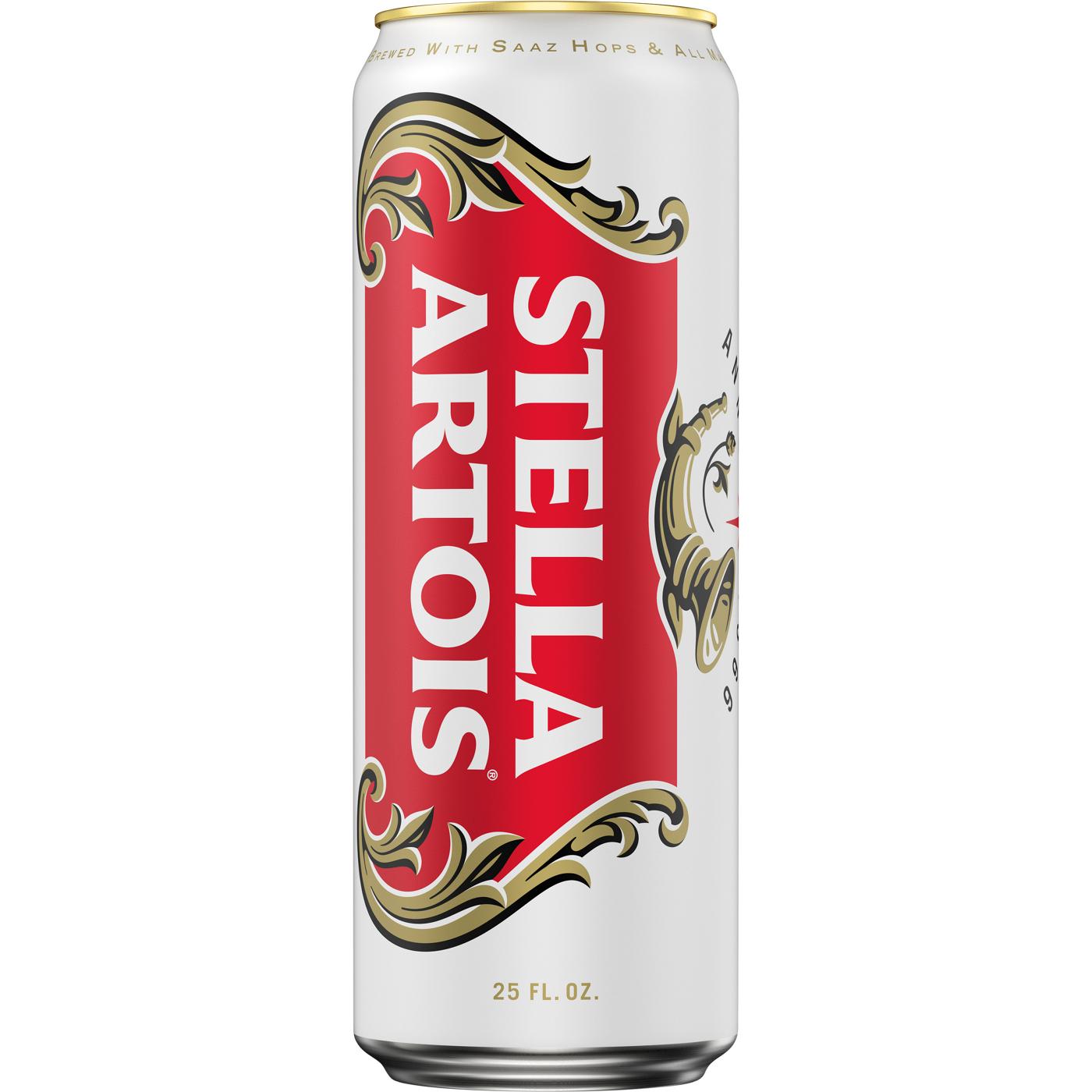 Stella Artois Lager Beer; image 1 of 2