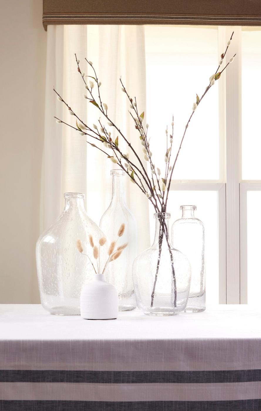 Haven + Key Decorative Longneck Bottle Glass Vase; image 2 of 3