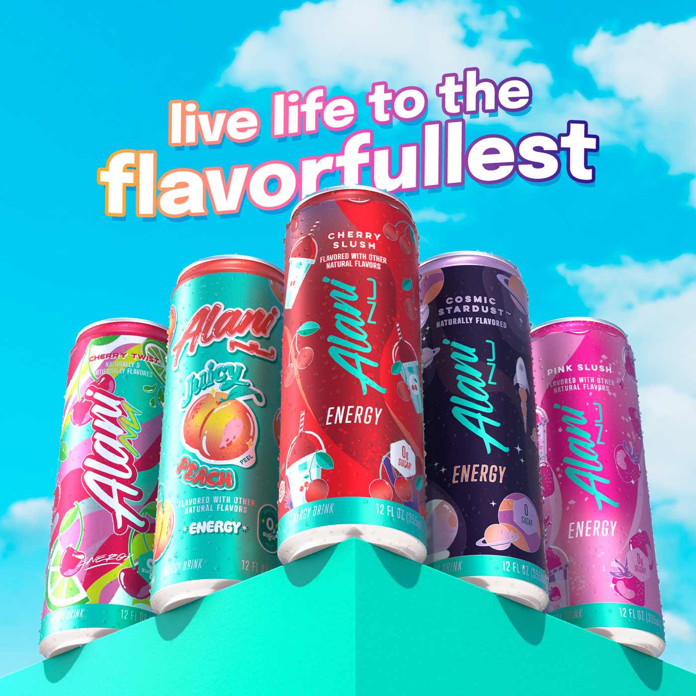 Alani Nu Zero Sugar Energy Drink - Cherry Slush; image 6 of 8