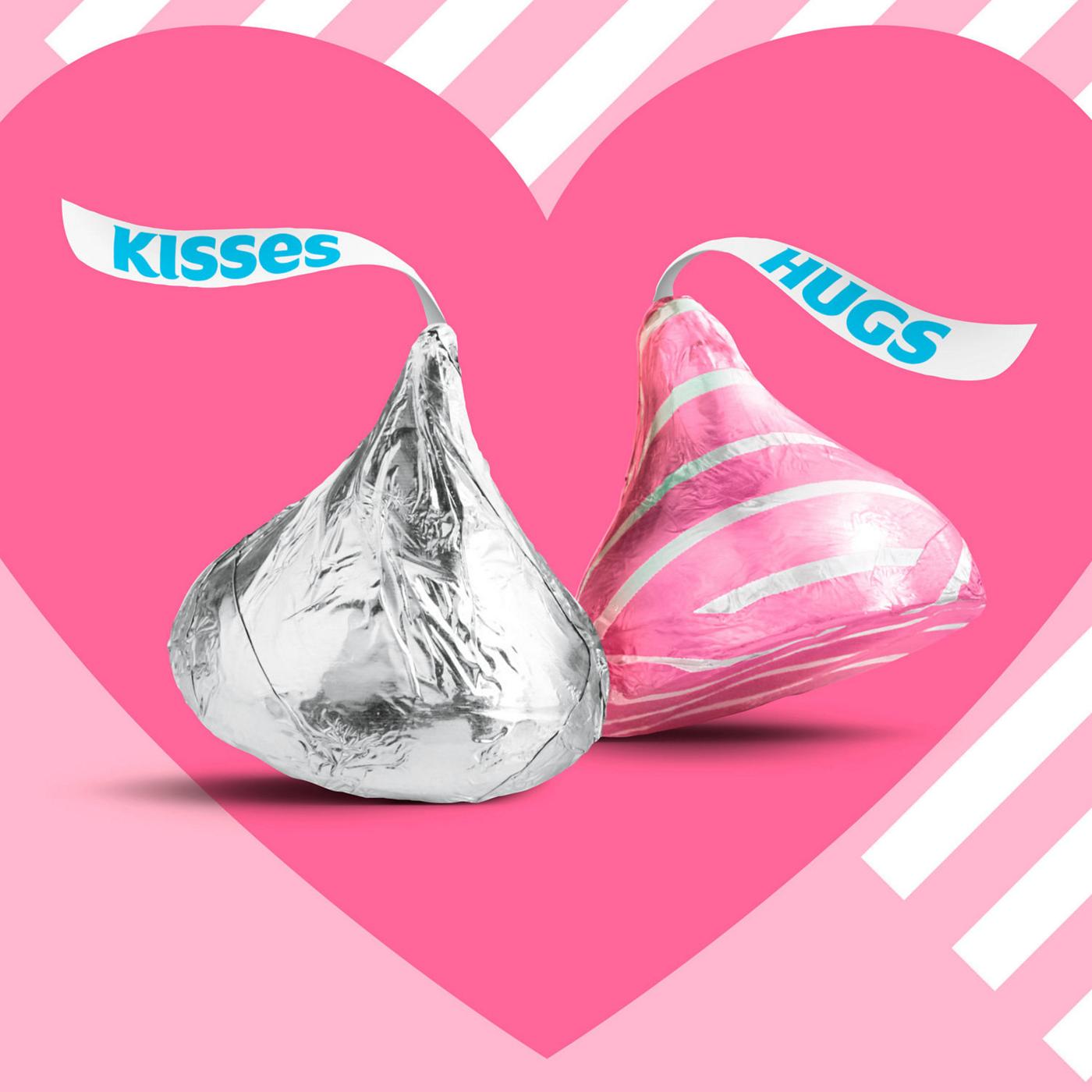 Hershey's Hugs & Kisses Milk Chocolate & White Creme Valentine's Candy; image 3 of 8