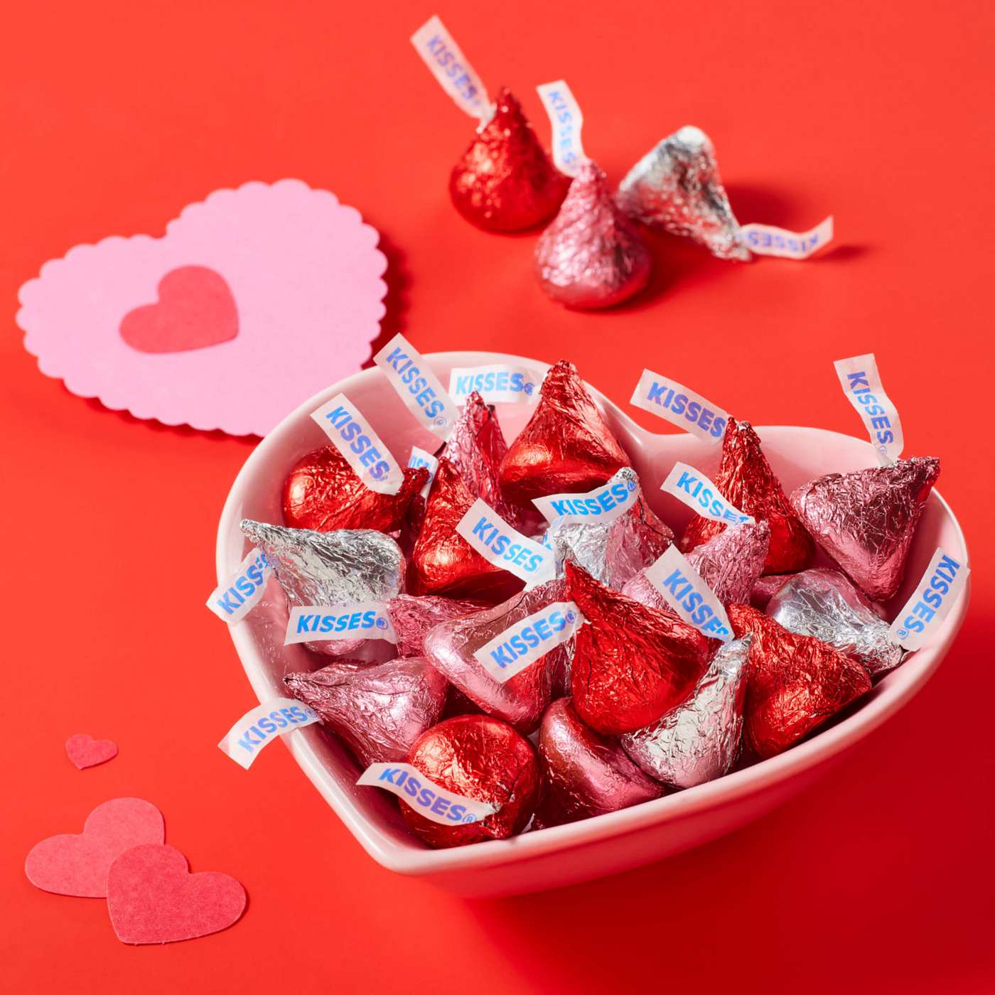 Hershey's Kisses Milk Chocolate Valentine's Candy - Family Pack; image 4 of 7