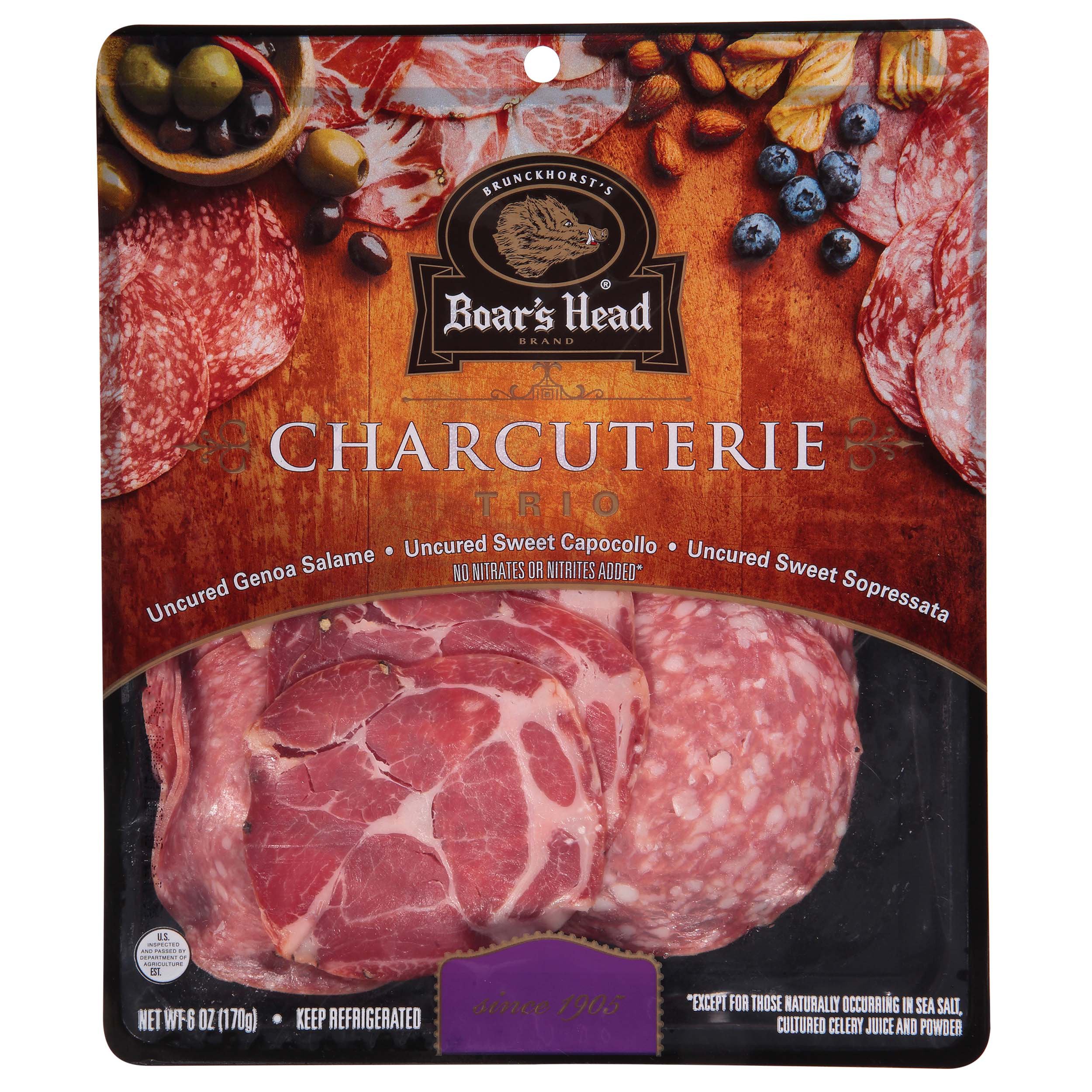 Boar's Head Charcuterie Sampler Trio Shop Meat at HEB