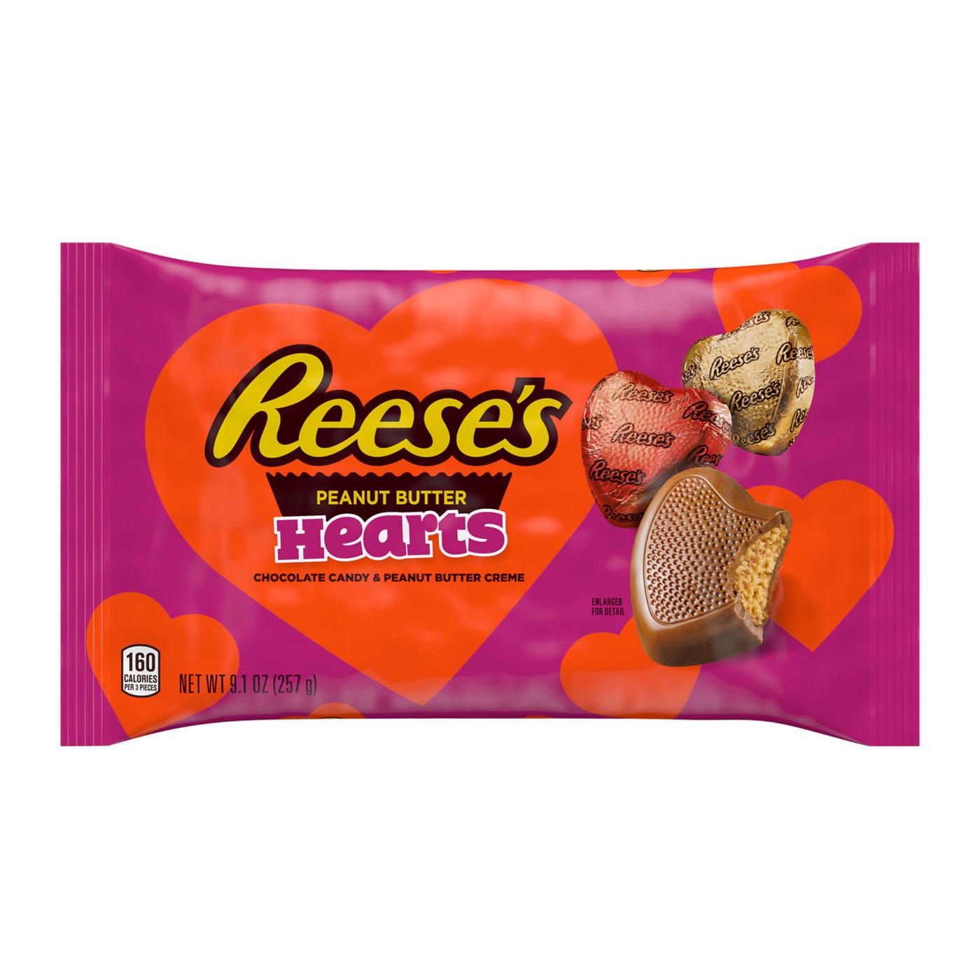 Reese's Peanut Butter Hearts Valentine's Candy; image 1 of 6