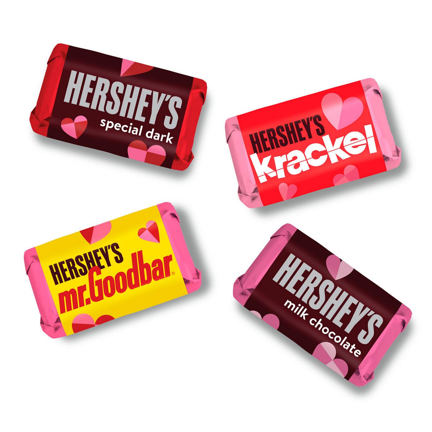 Hershey's Miniatures Assorted Chocolate Valentine's Candy; image 2 of 7