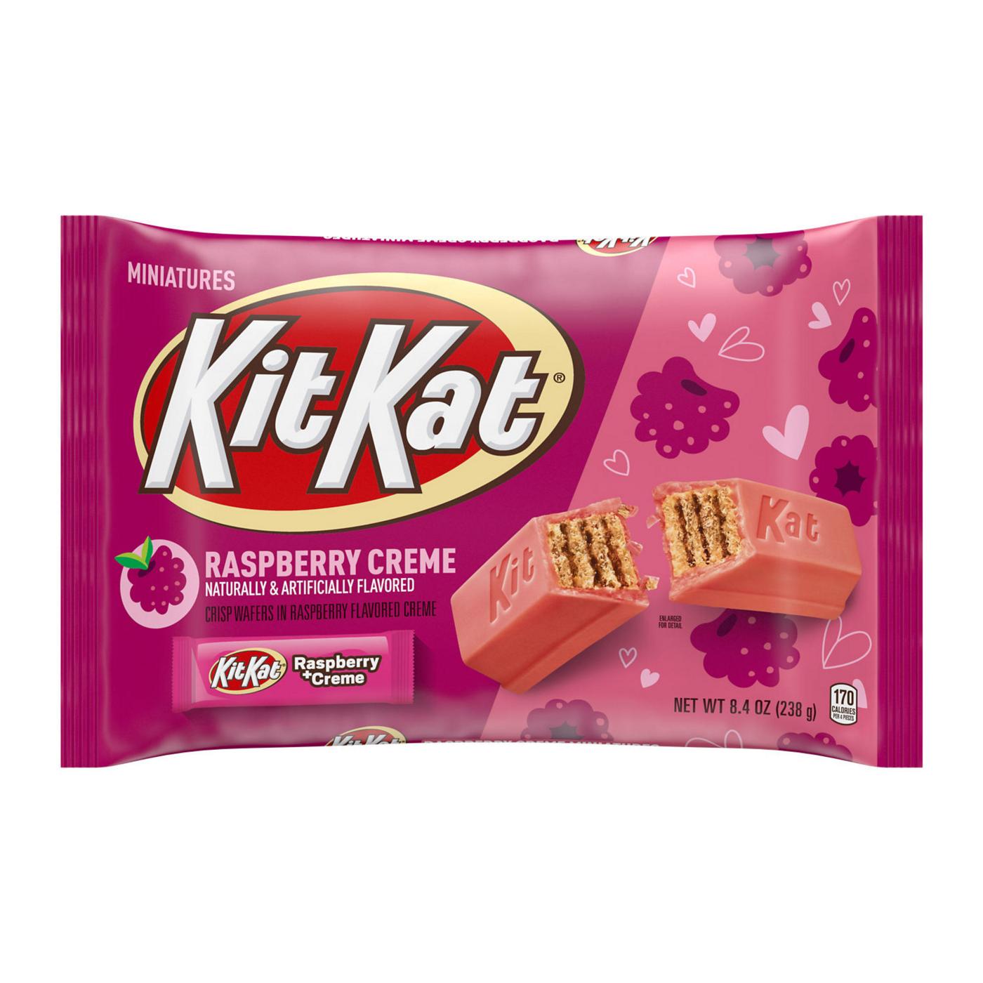 Kit Kat Raspberry Creme Miniatures Valentine's Candy; image 1 of 7