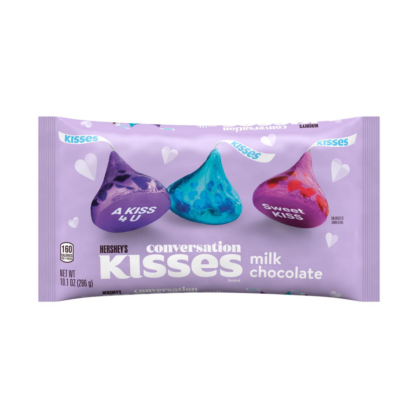 Hershey's Kisses Milk Chocolate Valentine's Candy; image 1 of 7