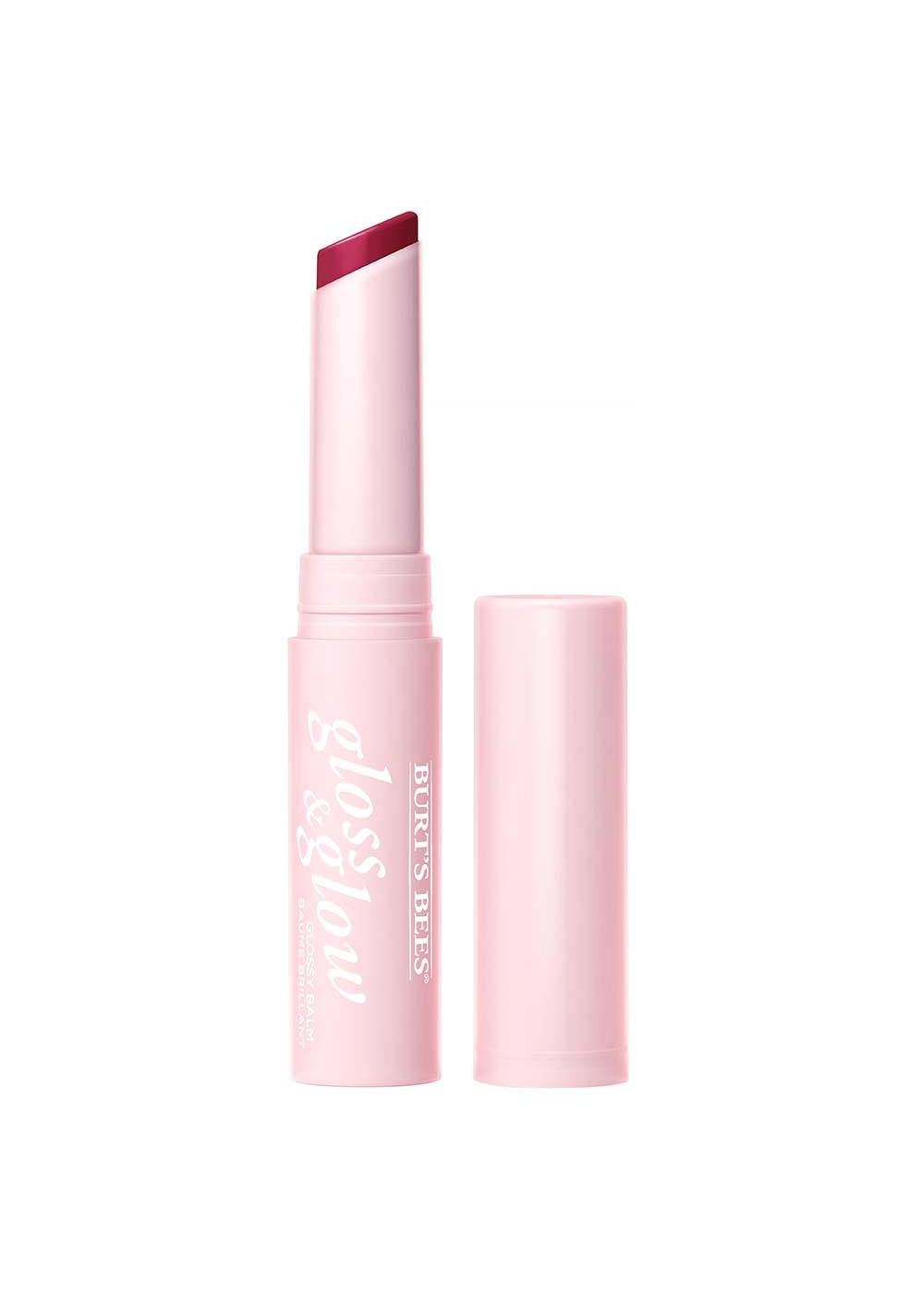 Burt's Bees Gloss and Glow Glossy Balm - Eat, Drink and Be Cherry; image 2 of 3