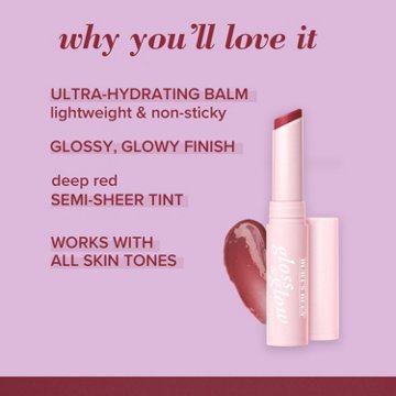 Burt's Bees Gloss & Glow Glossy Balm - Wine Wednesday
