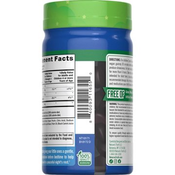 Nature's Truth Just 4 Kidz Sleep Melatonin Gummies - Cherry Flavor, 40 ct