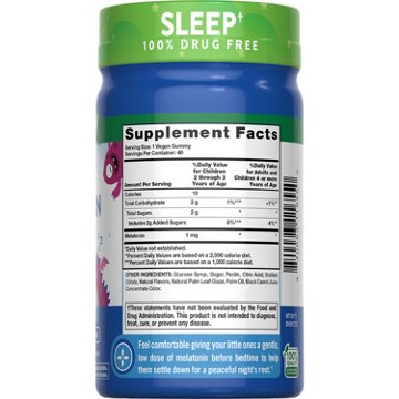 Nature's Truth Just 4 Kidz Sleep Melatonin Gummies - Cherry Flavor, 40 ct