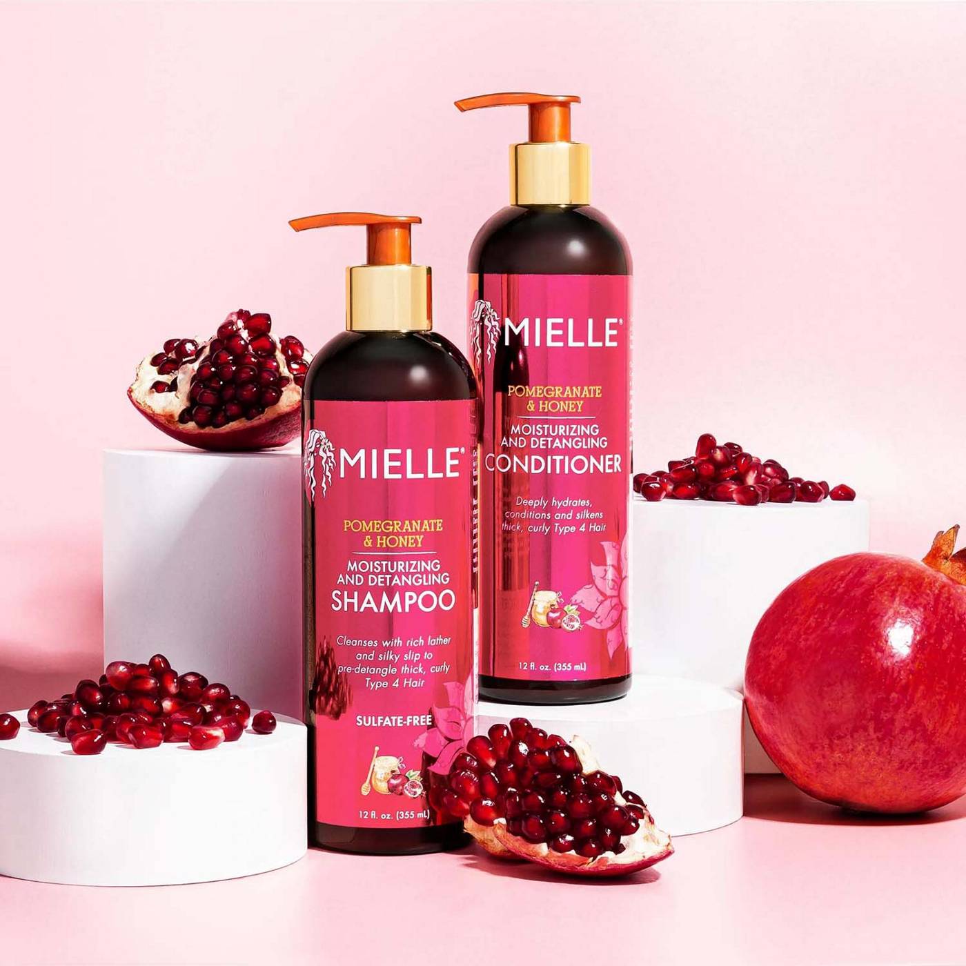 Mielle Moisturizing & Detangling Shampoo - Pomegranate & Honey; image 2 of 4