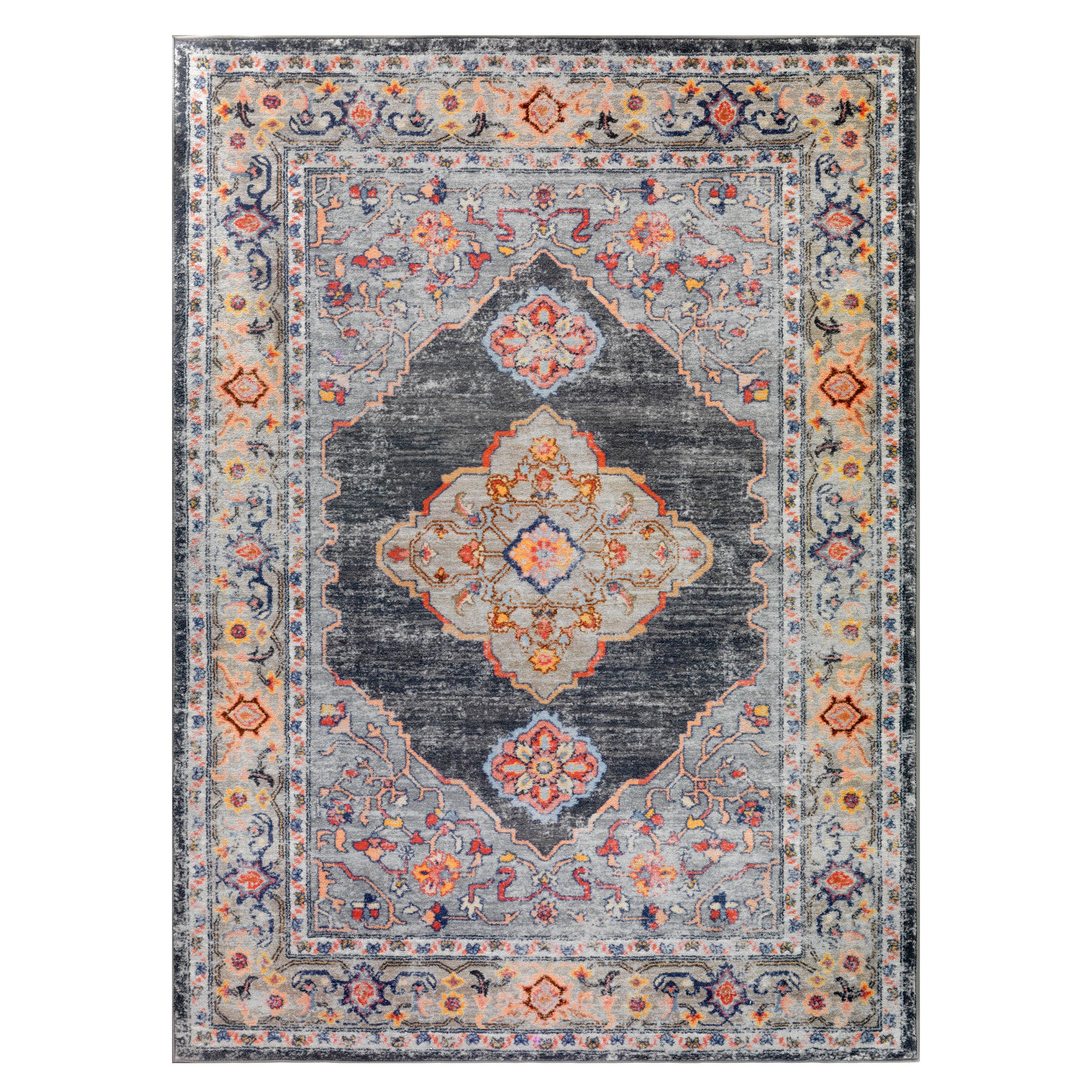 United Weavers Of America Blue Traditional Area Rug - Shop Rugs & mats ...