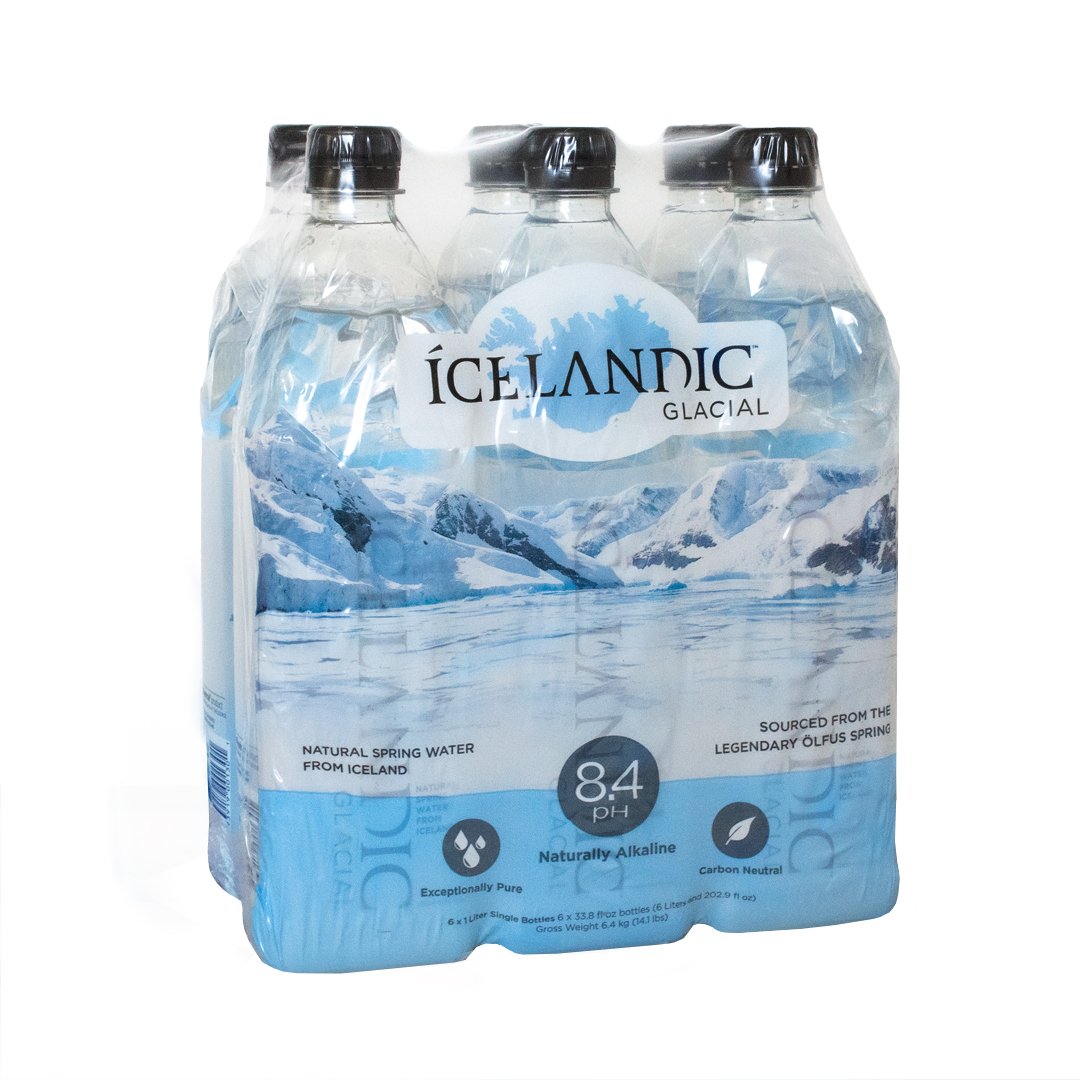 Icelandic Glacial Natural Spring Water 33.8 oz Bottles Shop Water at