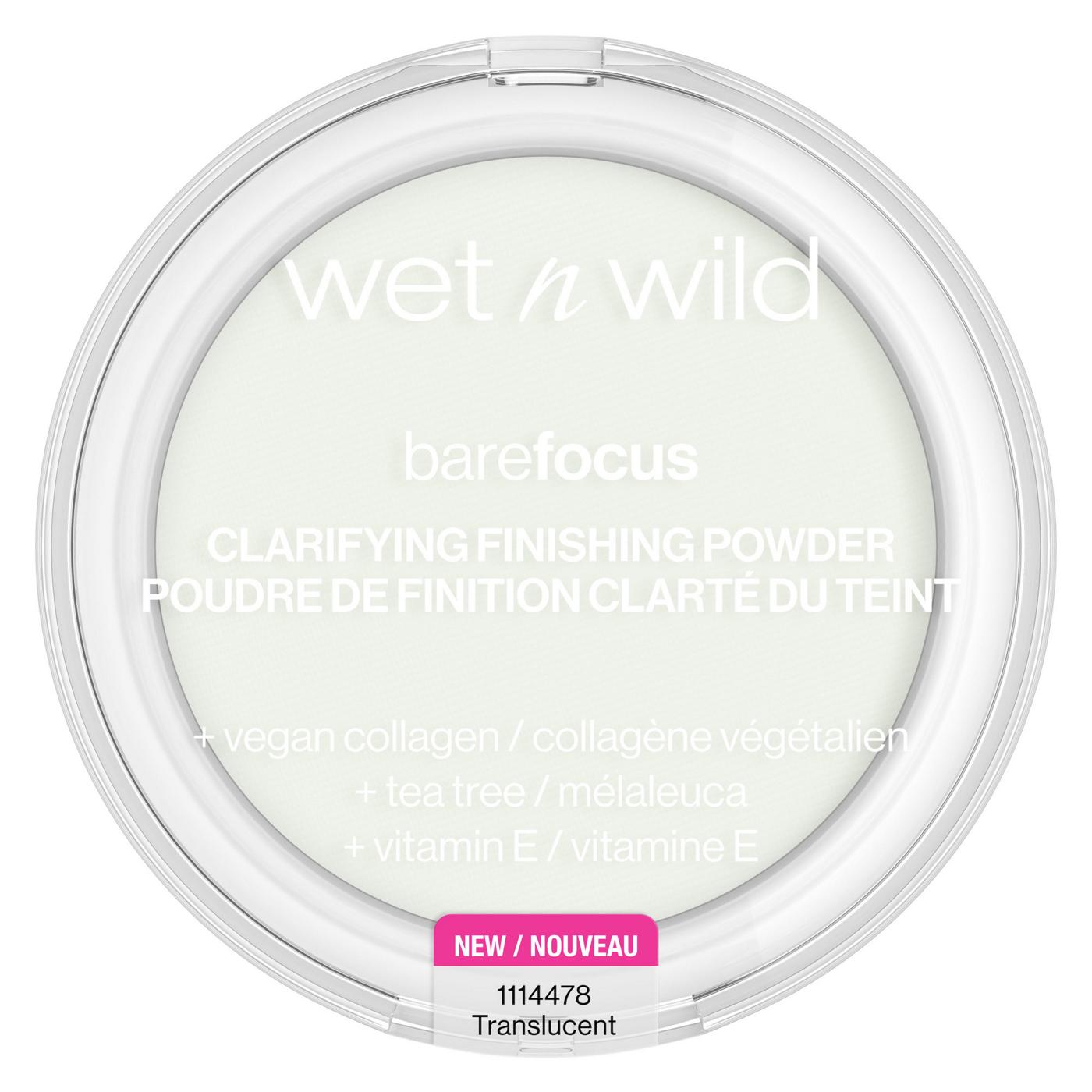 Wet n Wild Bare Focus Clarifying Finishing Powder Translucent; image 1 of 4