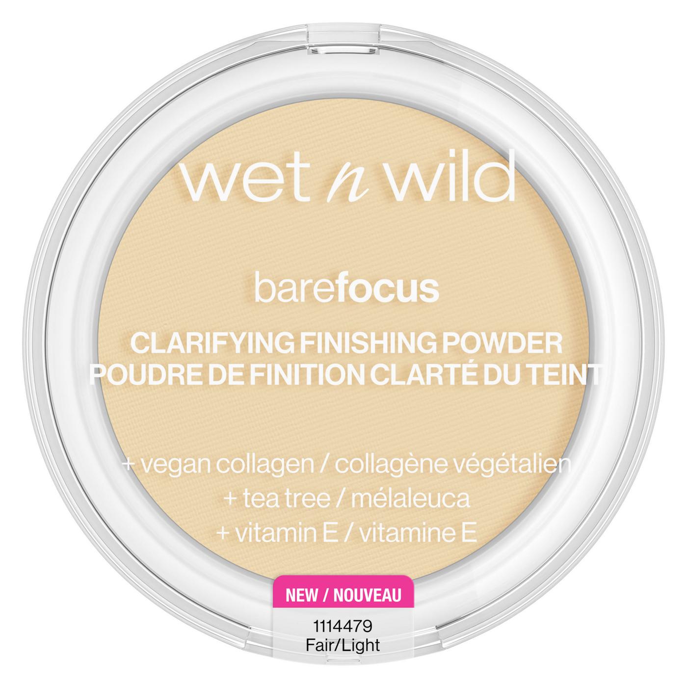 Wet n Wild Bare Focus Clarifying Finishing Powder Fair Light; image 1 of 4