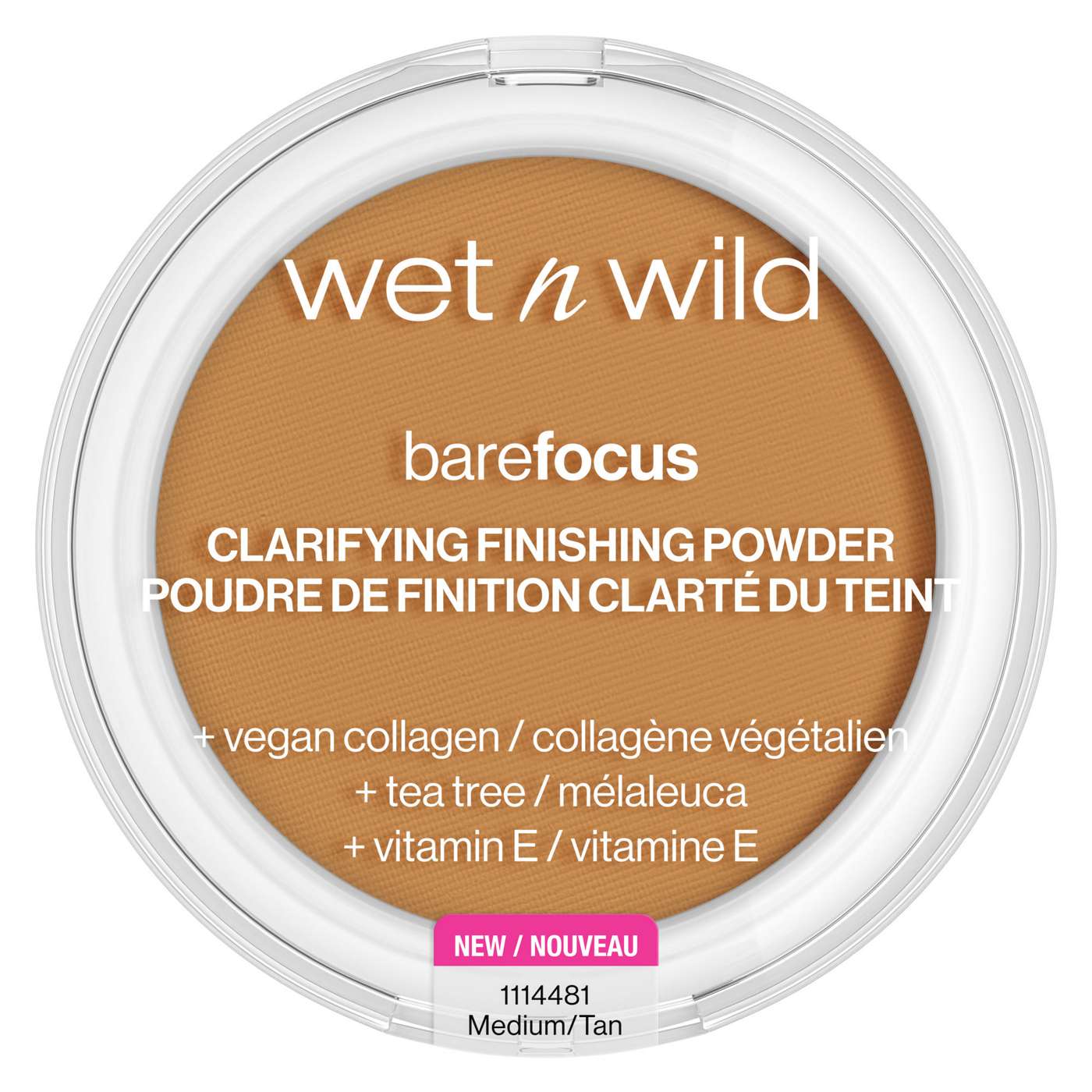 Wet n Wild Bare Focus Clarifying Finishing Powder Medium Tan; image 1 of 4