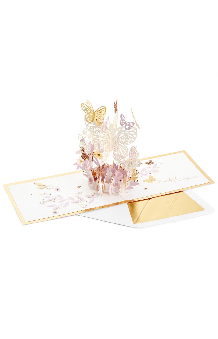 Hallmark Signature Thankful for You Pop-Up 3D Thinking of You Card - E48; image 1 of 7