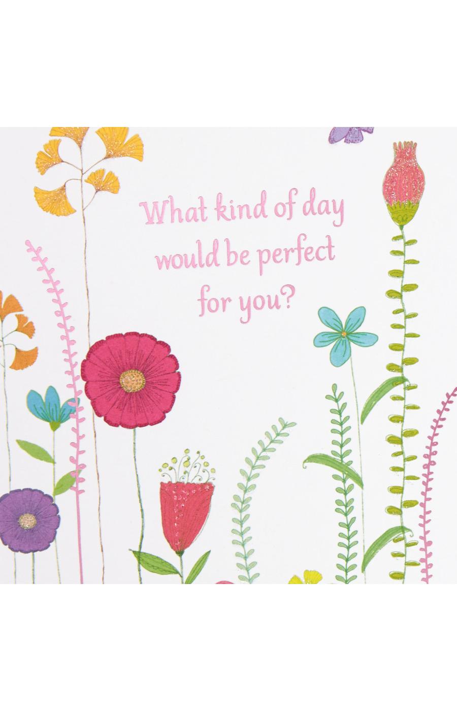 Hallmark Perfect Day for You Birthday Card - E17; image 3 of 7