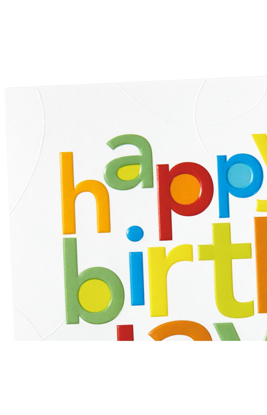 Hallmark Happy Birth Day Card - E60; image 3 of 6