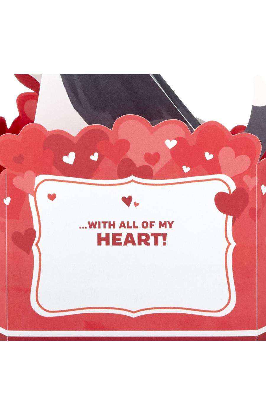 Hallmark Dog Paper Wonder Pop Up Valentine's Day Card with Sound & Motion - S4; image 5 of 6