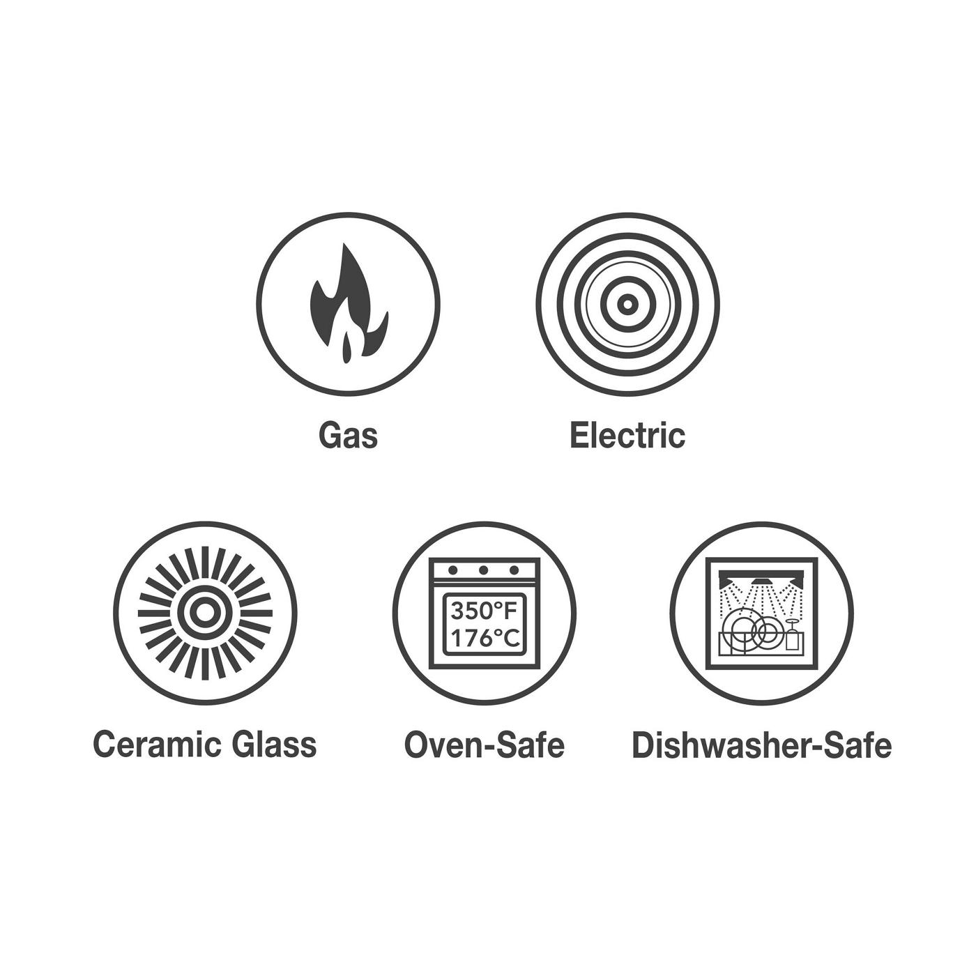 Tramontina Porcelain Enamel Double Burner Griddle Shop Frying Pans