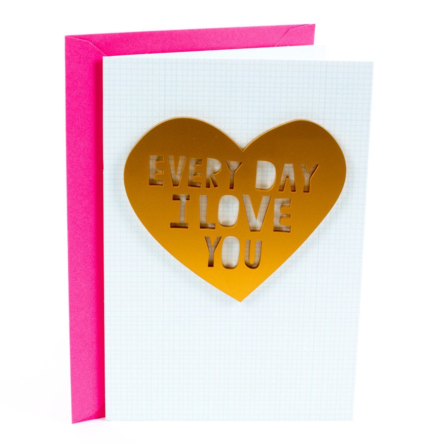 Hallmark Signature Every Day I Love You Birthday Card E34 Shop Invites & Thank You Cards at