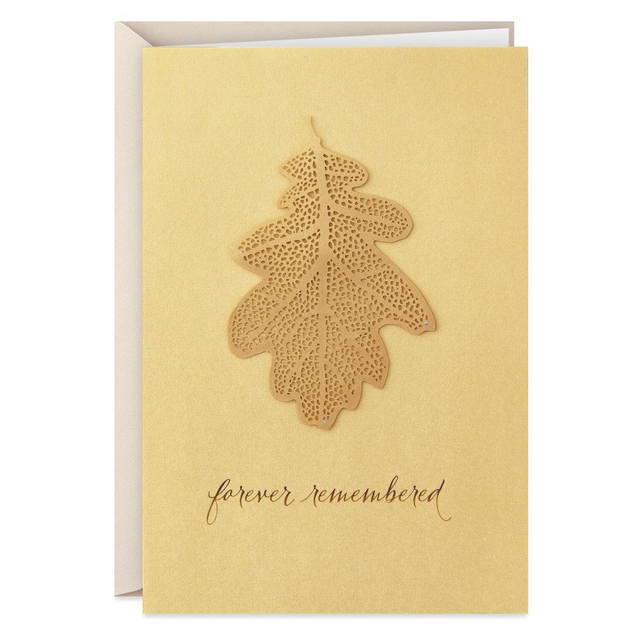 Hallmark Signature Forever Remembered Sympathy Card E24 Shop Invites & Thank You Cards at HEB