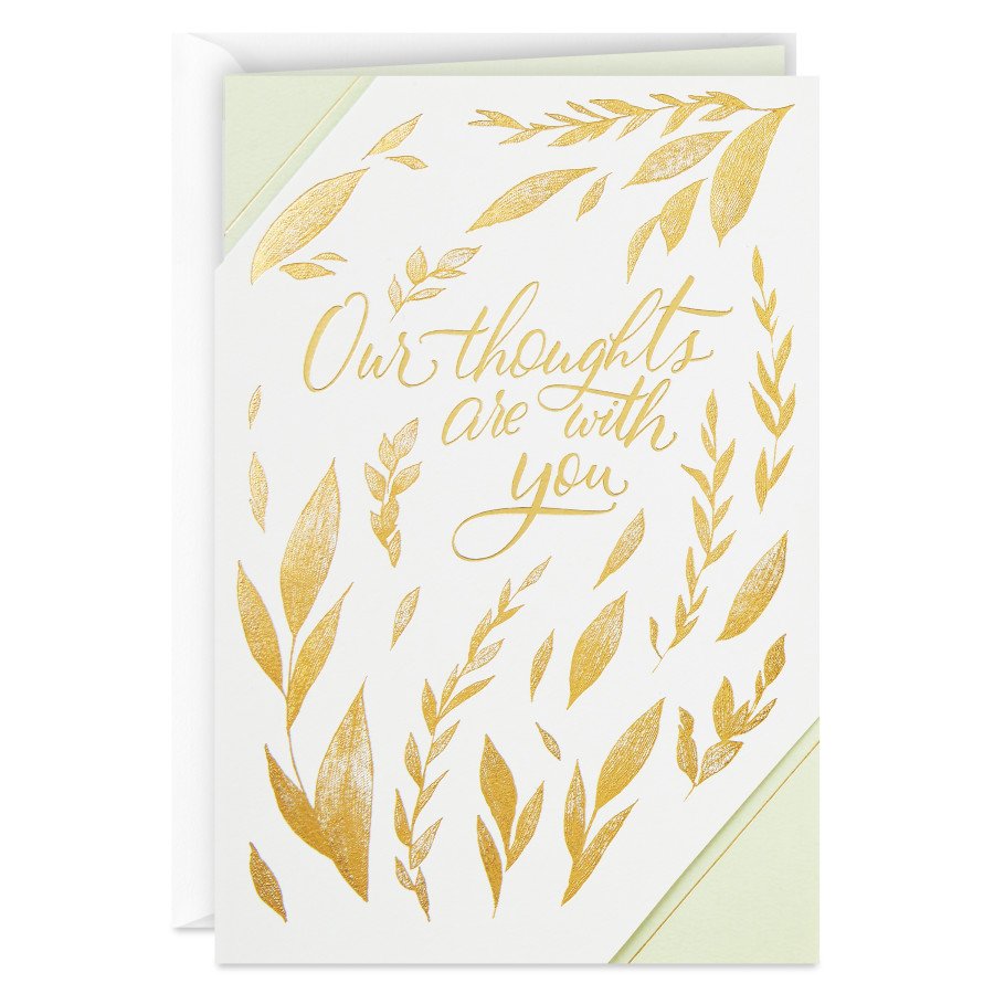 Hallmark Sympathy Greeting Card (Our Hearts are with You) #E16 - Shop ...