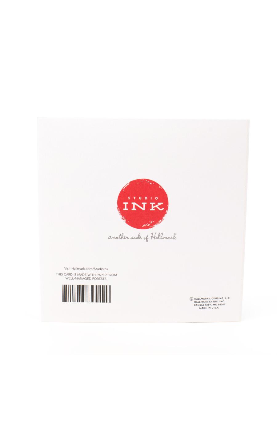 Hallmark Studio Ink Nothing Loved is Ever Lost Sympathy Card - E8; image 2 of 6