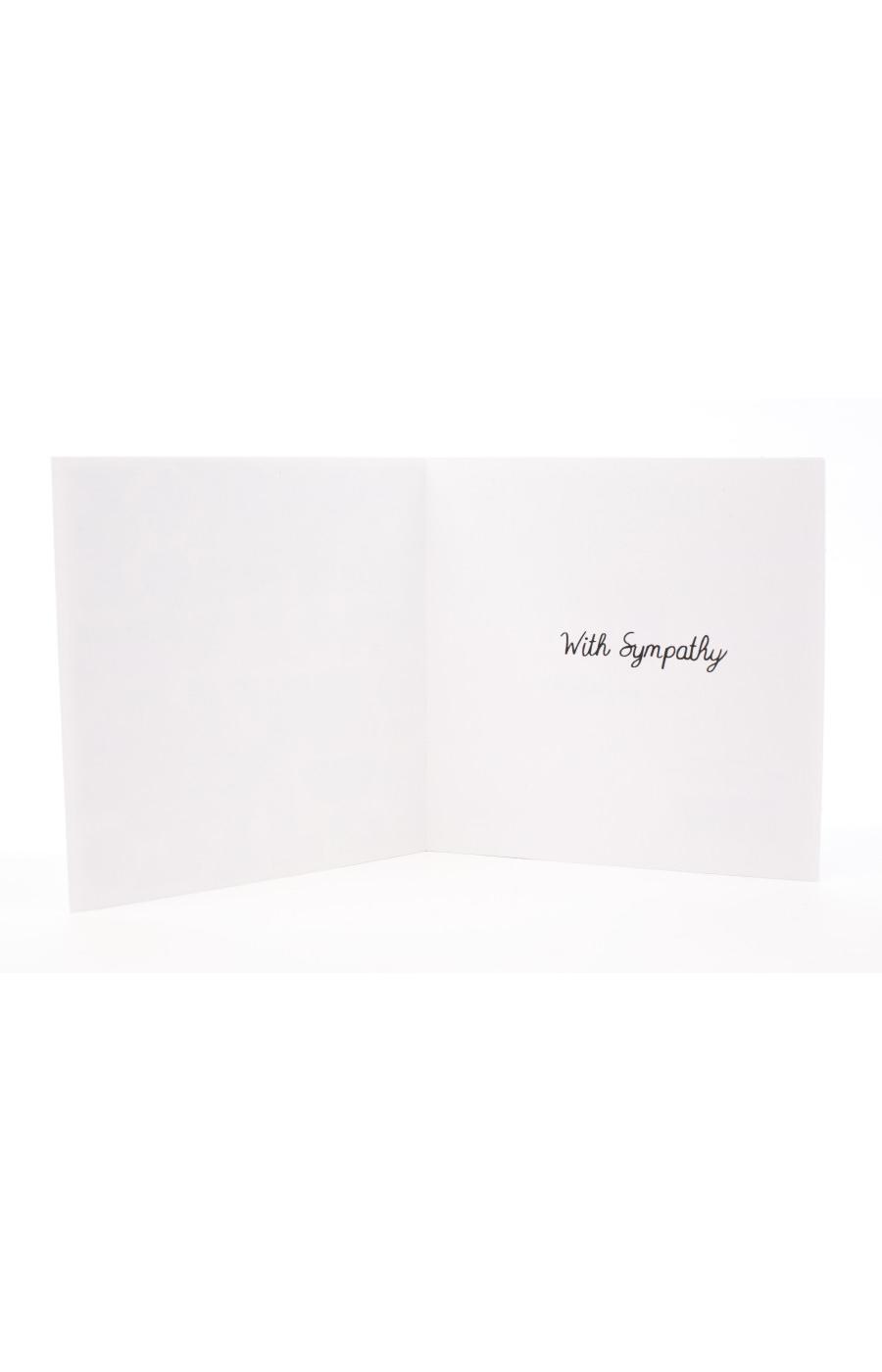 Hallmark Studio Ink Nothing Loved is Ever Lost Sympathy Card - E8; image 6 of 6