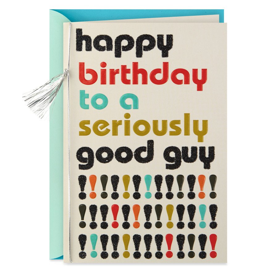 birthday card for guy